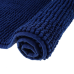 Килимок для ванної кімнати та душу з м“яким ворсом Bathlux виготовлений із спеціального нековзного матеріалу Синій