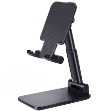 Підставка-тримач настільна для телефону JK006, складна, чорна
