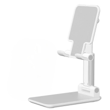 Підставка-тримач настільна для телефону JK006, складна, біла