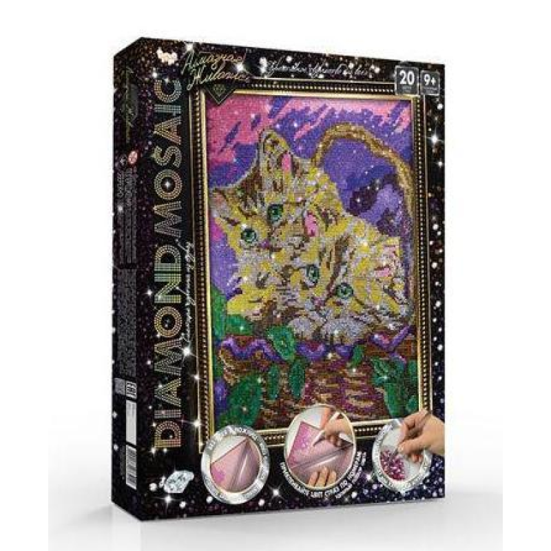 АЛМАЗНА МОЗАЇКА “Кішки“ Danko Toys