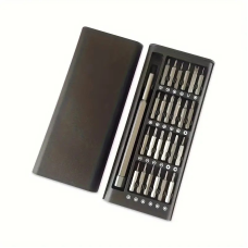 Набір точних викруток 24-в-1 для смартфонів та планшетів - Алюмінієвий сплав, неелектричний ремонтний набір з різними бітами