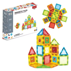 Конструктор магнітний на 46 деталей різнокольоровий
