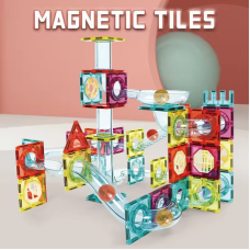 Конструктор магнітний лабіринт різнокольоровий на 95 деталей