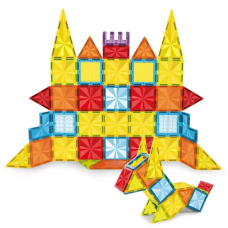 Конструктор магнітний дитячий на 45 деталей CJ-4077287