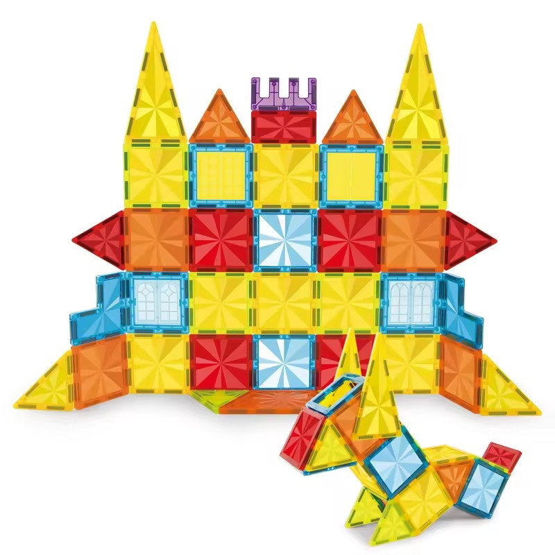 Конструктор магнітний дитячий на 45 деталей CJ-4077287