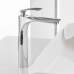 Змішувач дизайнерський для раковини кран у ванну одноважільний WanFan люкс якості хром