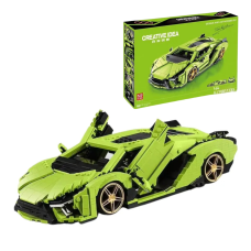 Конструктор “Спортивна машина” на 1168 деталей, зелена