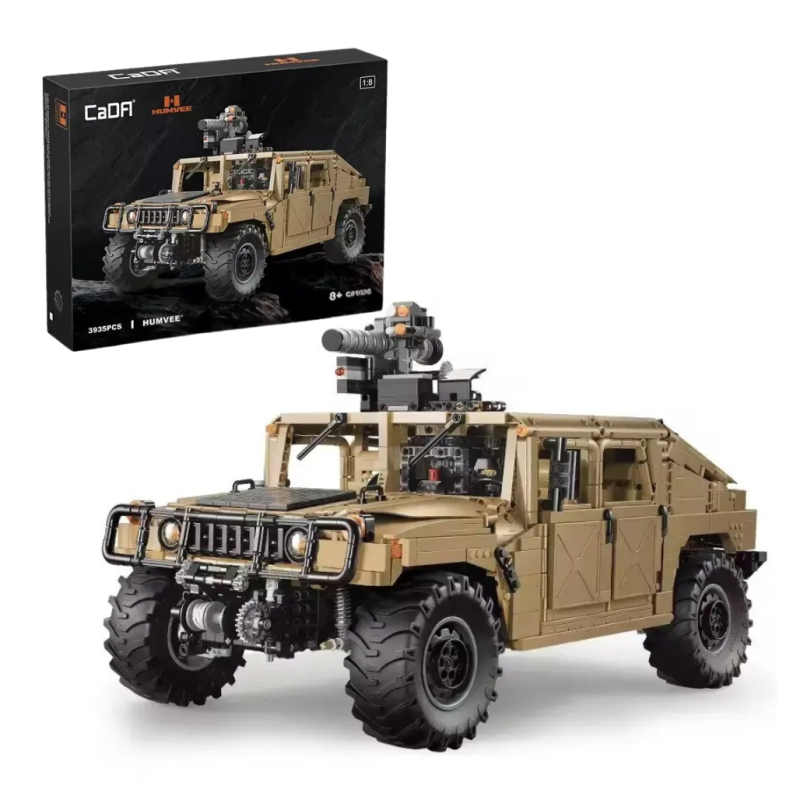 Конструктор дитяча військова ігрова машина джип позашляховик “Humvee H1“ на 3935 деталі