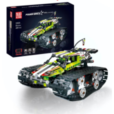 Конструктор гоночна машина на гусеничному ходу на дистанційному керуванні на 415 деталей