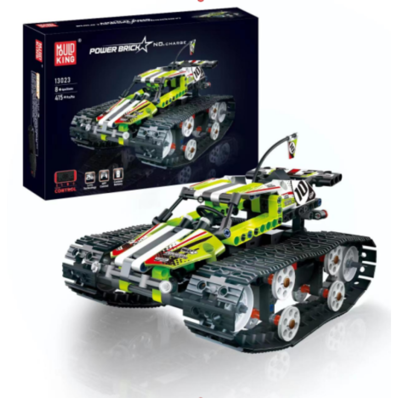 Конструктор гоночна машина на гусеничному ходу на дистанційному керуванні на 415 деталей
