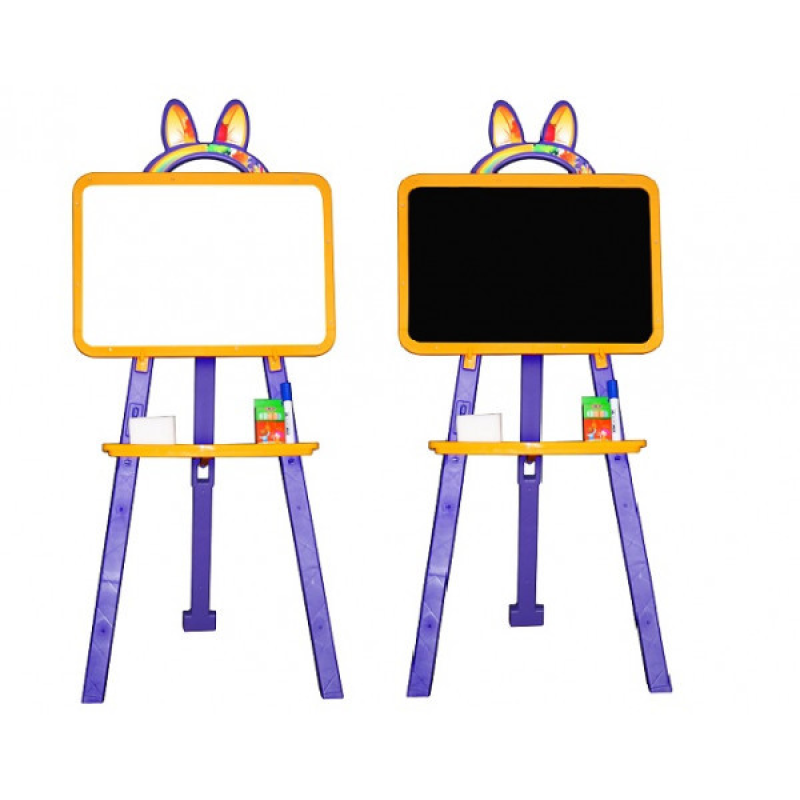 Дошка для малювання магнітна 013777/4 жовто-фіолетовий