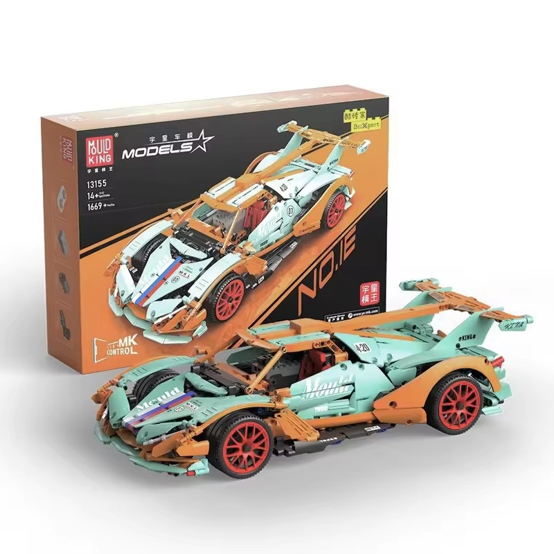 Конструктор Спортивний автомобіль на дистанційному управлінні на 1669 деталей