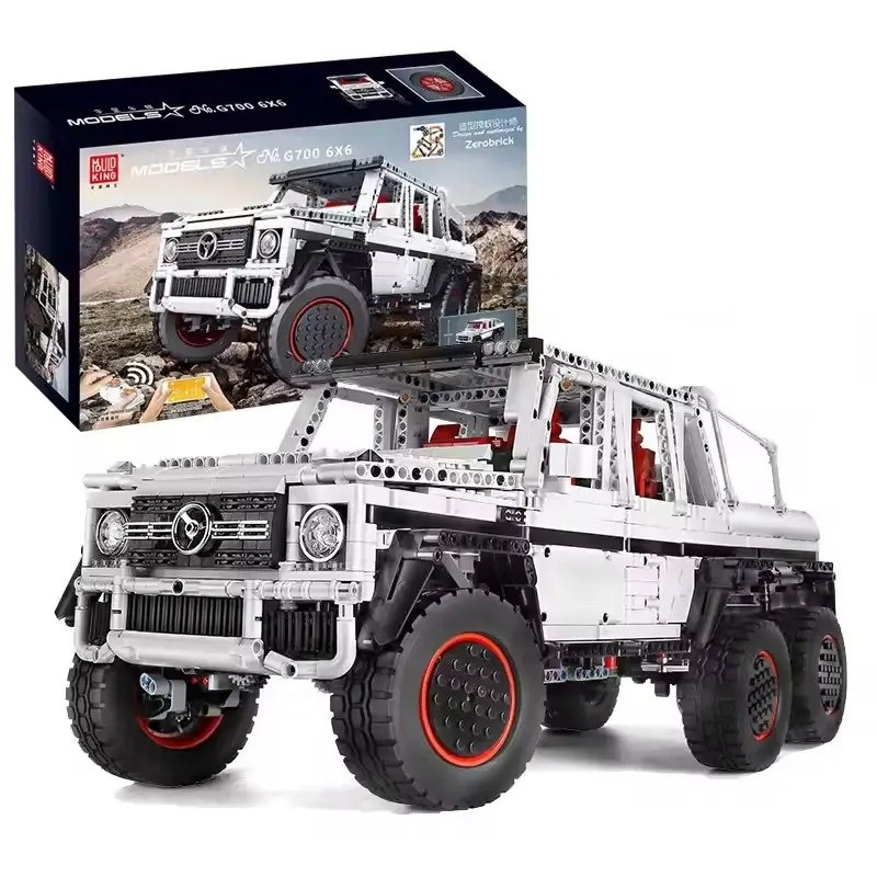 Конструктор дитячий.Джип ігровий Mercedes-Benz G63 6х6 на дистанційному управлінні на 3686 деталей