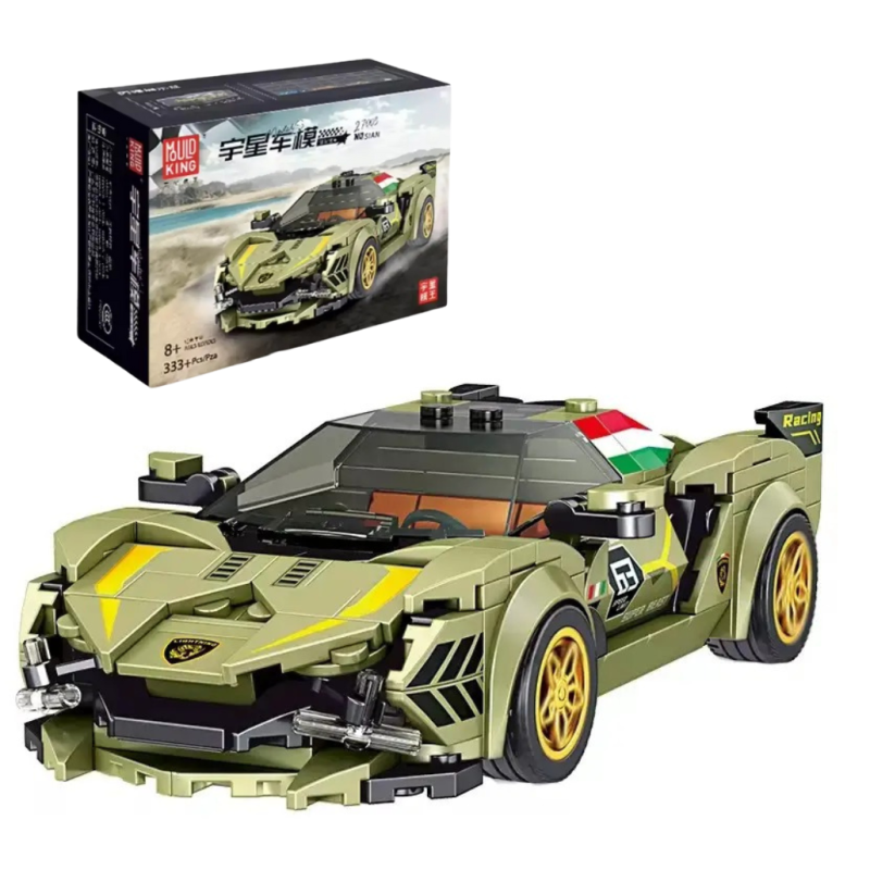 Конструктор суперкар Lamborghini на 333 деталі, зелений