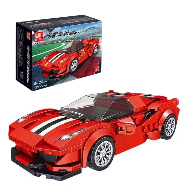 Конструктор Ferrari Спортивна машина 329 деталі, червона