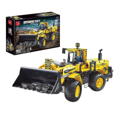 Конструктор дитячий.Бульдозер ігровий на дистанційному управлінні 1608 деталі