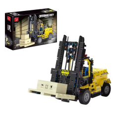 Конструктор дитячий.Вилочний навантажувач ігровий на дистанційному управлінні будівельна техніка 2028 деталі