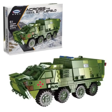 Конструктор дитячий.Військовий ігровий ігровий БТР “ЗСУ“ на 483 деталі
