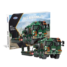 Конструктор дитячий.Транспортер для танків і бронетехніки тягач ігровий SLT-2 на 1912 деталей
