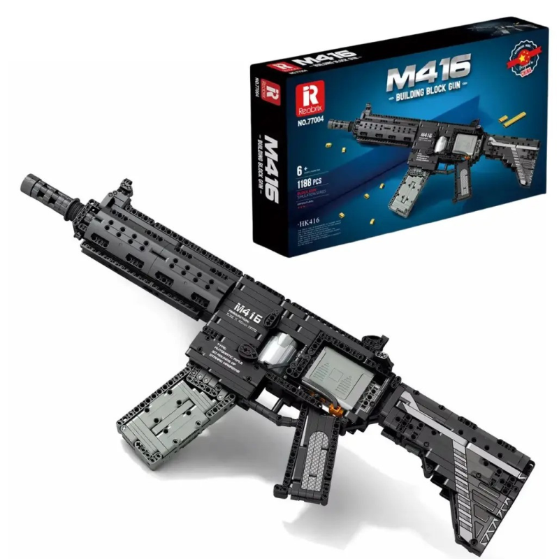 Конструктор автомат ігрова штурмова гвинтівка M416 на 1188 деталей