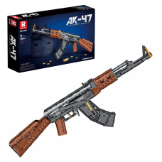 Конструктор зброя Автомат AK47 штурмова гвинтівка на 1366 деталей
