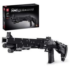 Конструктор дитячий пістолет ігрова рушниця-дробовик модель Benelli M4 на 1061 деталь