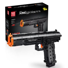 Конструктор Пістолет ігровий дитячий Desert Eagle на 563 деталі, чорний