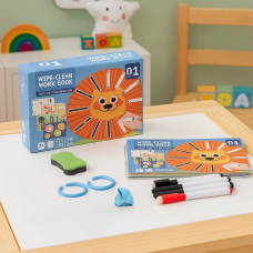 Зошит-тренажер для формування і розвитку навичок письма дошкільнят і дрібної моторики рук .Рівень 1