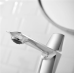 Змішувач дизайнерський для раковини або умивальника, одноважільний кран для рукоминика WanFan хром