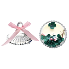 Свічка в прозорій, скляній чаші, ручної роботи, Gardin Monet