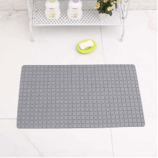 Гумовий килимок для ванної та душу, сірий колір