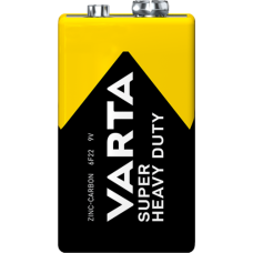 Батарейка VARTA Super Heavy Duty (Superlife) 6F22 9V (Крона), сольова