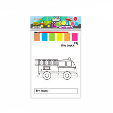 Набір розмальовок Keybaby для дітей, у кольорі Trafic