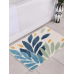 Килимок для ванної кімнати та душу протиковзний на гумовій основі Bathlux 50х80 см, вологовбираючий, мікрофібра