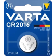 Батарейка Varta CR2016 Lithium, 3.0V, 1шт