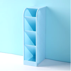 Органайзер настільний для канцелярії ручок і маркерів, органайзер для дрібниць, у кольорі блакитний