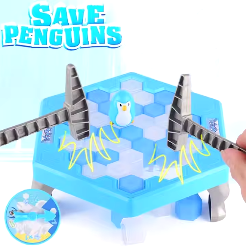 Гра настільна для дітей “Пінгвін на льоду“, гра для дітей від 2 років