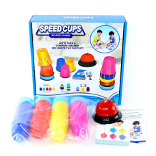 Гра настільна для дітей “Швидкісні ковпачки“, гра для дітей від 2 років, інтерактивна гра