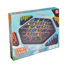 Гра настільна-геоборд для дітей “Трикутник“, гра для дітей від 6 років