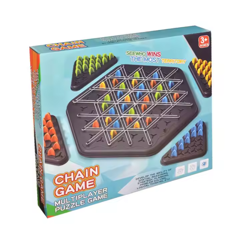 Гра настільна-геоборд для дітей “Трикутник“, гра для дітей від 6 років