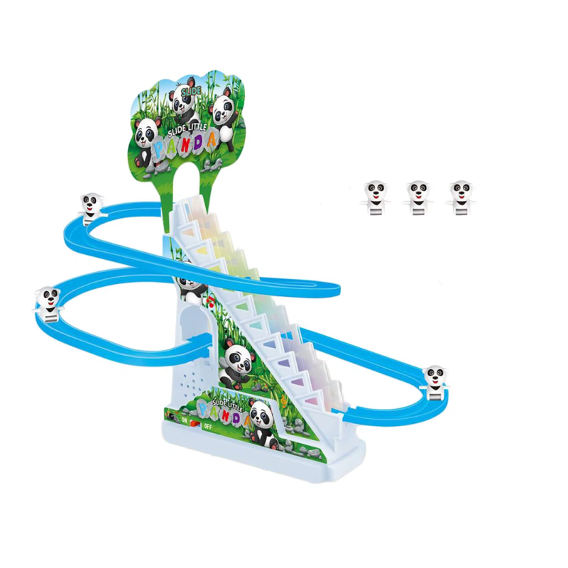 Гра настільна для дітей “Гірка з треком“, іграшка для розвитку дитини, від 3 років, фігурки 3шт Panda
