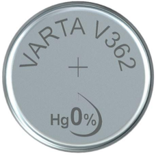 Батарейка Varta V362 Silver Oxide (SR721SW), 1.55V, 1шт