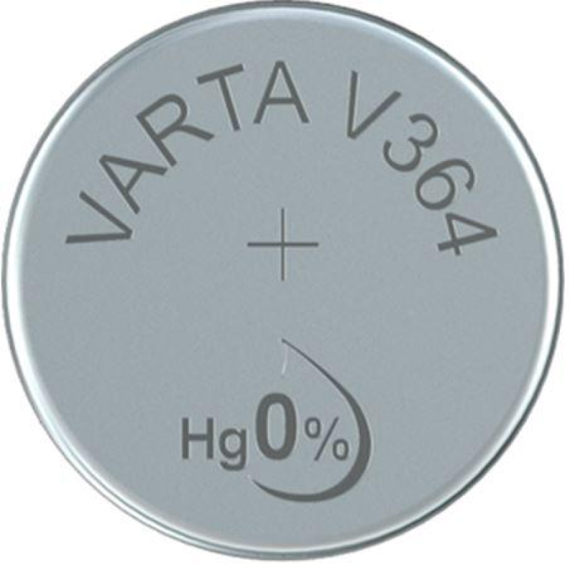 Батарейка Varta V364 Silver Oxide (SR621SW), 1.55V, 1шт