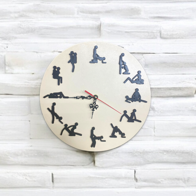 Годинник настінний “Камасутра“, настінний годинник дерев“яний