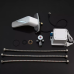 Безконтактний змішувач для умивальника у ванну, сучасний хромований змішувач із сенсором Білий