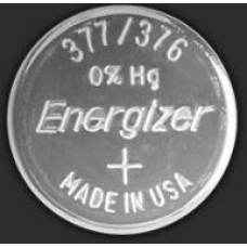 Батарейка Energizer 377/376 Silver Oxide (SR626SW), 1.55V, 1шт, ТІЛЬКИ ОРИГІНАЛ