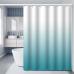 Шторка для ванної кімнати Bathlux 180 x 180 см люкс якість з водовідштовхувальним покриттям, Бірюзовий градієнт