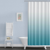 Шторка для ванної кімнати Bathlux 180 x 180 см люкс якість з водовідштовхувальним покриттям, Бірюзовий градієнт