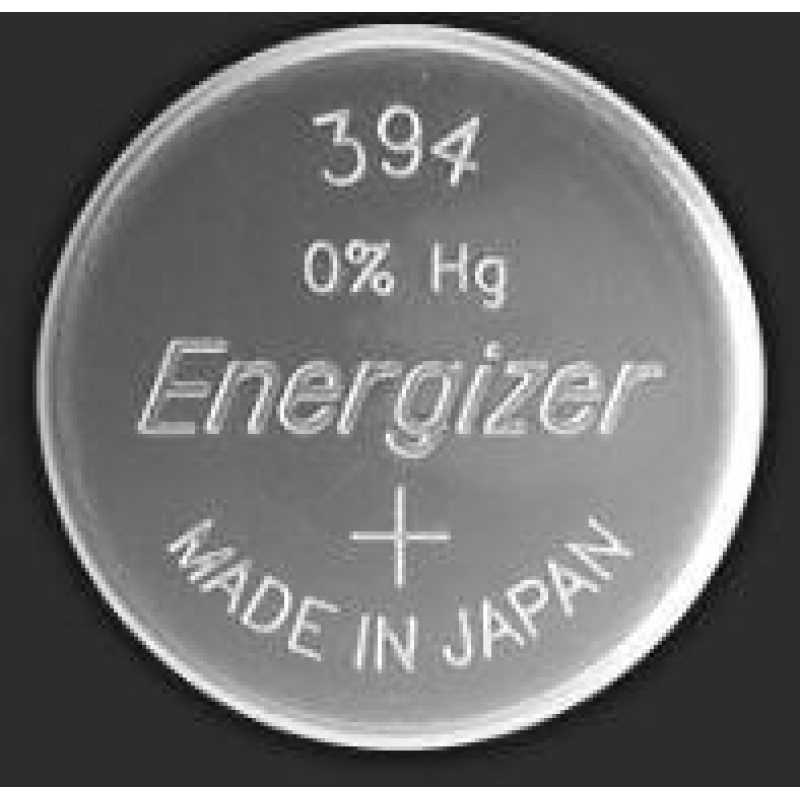 Батарейка Energizer 394/380 Silver Oxide (SR936SW), 1.55V, 1шт