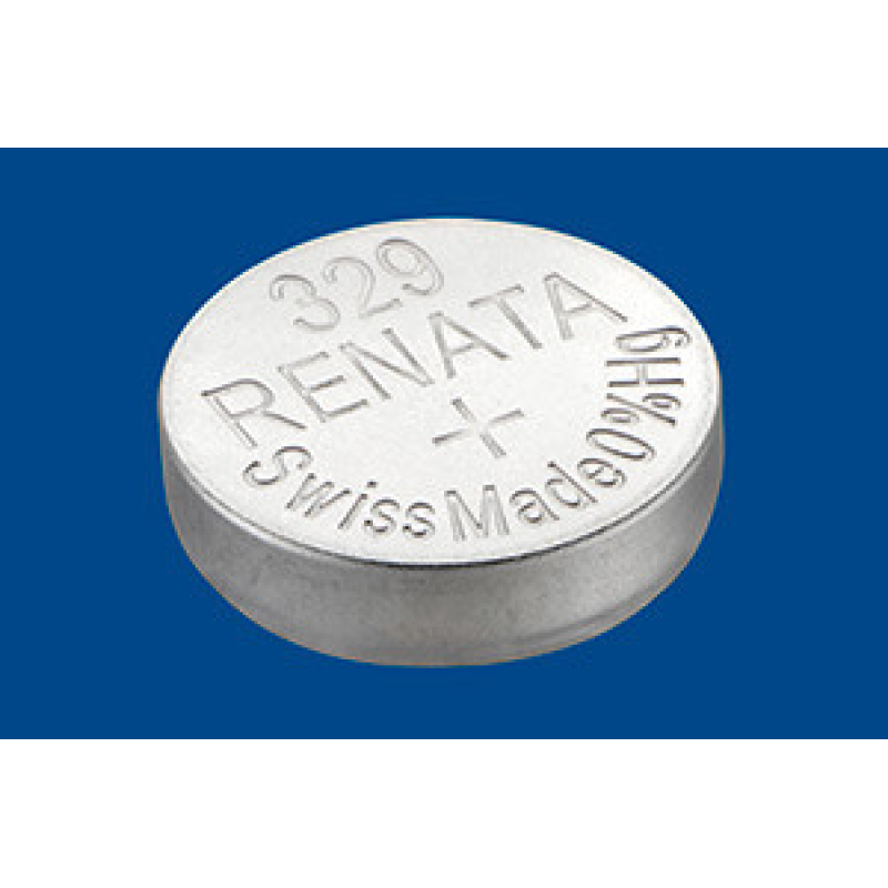 Батарейка Renata 329 Silver Oxide (SR731SW), 1.55V, 1шт